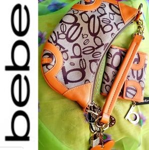 BEBE BAG With Matching Wallet